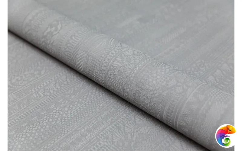 KM8205 Обои виниловые Ажур база универсальная,серый 1,06х10 (1, Т B) смещённая стыковка