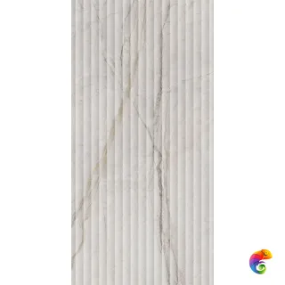 KM6012B0110R Ифран серый светлый глянцевый структура обрезной 60x119,5x1