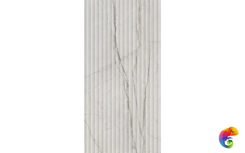 KM6012B0110R Ифран серый светлый глянцевый структура обрезной 60x119,5x1