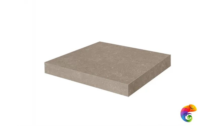 KM6012G0181RGCA Ступень угловая клееная Касабланка HP бежевый матовый обрезной 33x33x0,9