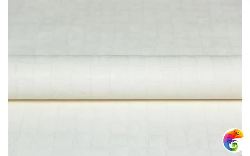 KM8601 Обои виниловые Мираж база, белый 1,06х10 (1, Т A)смещённая стыковка