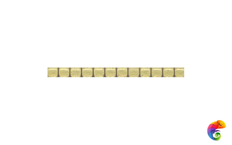POF005 Карандаш Бисер жёлтый 20х1,4х10