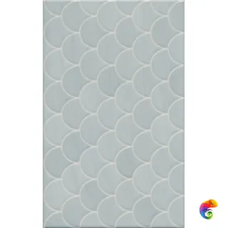 6376 Сияние голубой структура 25x40x8