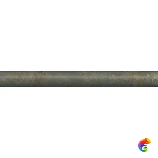 SPB003R Бордюр Рамбла коричневый обрезной 25х2,5х19