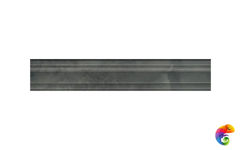BLF005R Бордюр Багет Джардини зеленый 40x7,3x28
