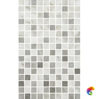 MM6433 Декор Кантата 1 мозаичный микс глянцевый 25x40x0,8