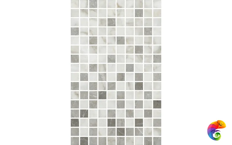 MM6433 Декор Кантата 1 мозаичный микс глянцевый 25x40x0,8