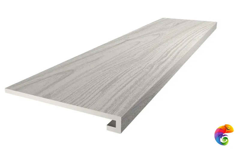 SG518820R/GCF Ступень клееная Монтиони белый матовый обрезной 33x119,5x0,9