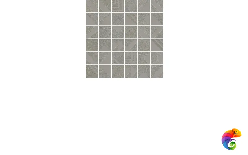 SBM013/DD204320 Декор Про Нордик серый светлый мозаичный 30x30x0,9