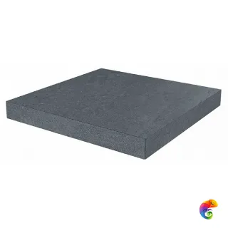 DD602420R/GCA Ступень угловая клееная Про Матрикс антрацит 33x33x0,9