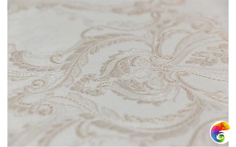 KM7703 Обои виниловые Ориент мотив, бежевый (1, Т B) прямая стыковка