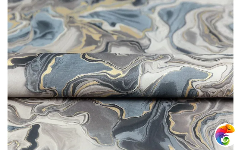 KM7605 Обои виниловые Галатея база универсальная, синий 1,06х10 (1, Т С) прямая стыковка