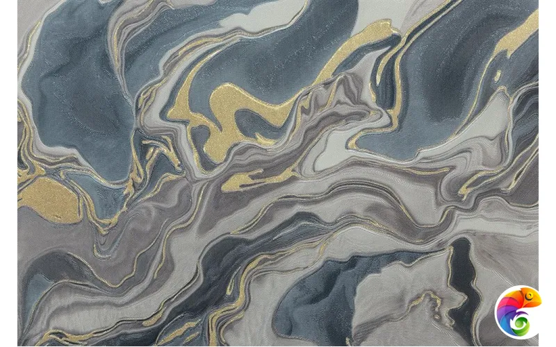 KM7605 Обои виниловые Галатея база универсальная, синий 1,06х10 (1, Т С) прямая стыковка