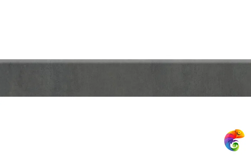 SG640520R/6BT Плинтус Гварди антрацит матовый обрезной 60x9,5x0,9