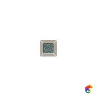 ID152 Вставка Тровазо наборный серый матовый 13x13x0,9