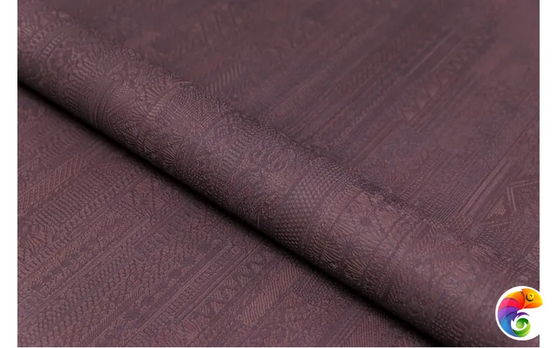 KM8206 Обои виниловые Ажур база универсальная,бордовый 1,06х10 (1, Т A) смещённая стыковка