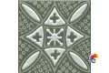 KMD3STA019GN Декор Бахия 2 зелёный глянцевый 9,8x9,8x0,7