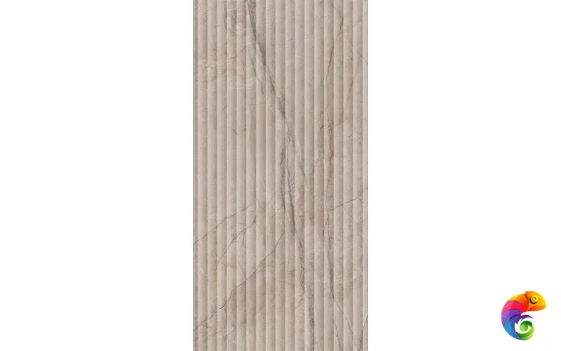 KM6012B0240R Ифран бежевый светлый глянцевый структура обрезной 60x119,5x1