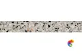 KM6060G0001RBT6 Плинтус Бричиола белый матовый обрезной 60x9,5x0,9