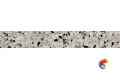 KM6060G0001RBT6 Плинтус Бричиола белый матовый обрезной 60x9,5x0,9