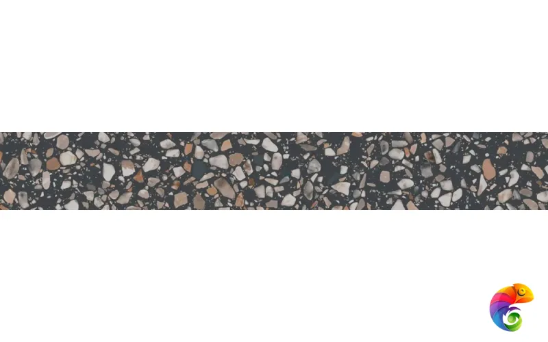 KM6060G0021RBT6 Плинтус Бричиола чёрный матовый обрезной 60x9,5x0,9