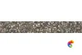 KM6060G0051RBT6 Плинтус Бричиола коричневый матовый обрезной 60x9,5x0,9