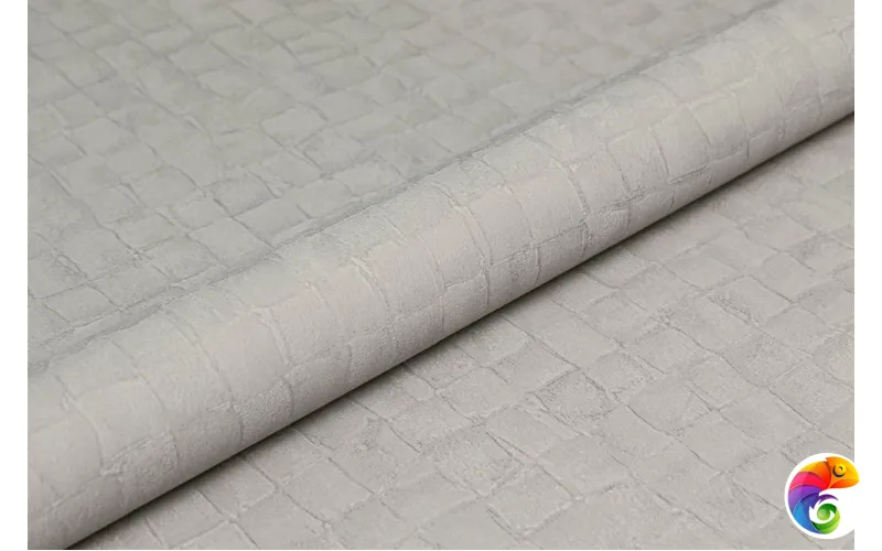 KM8606 Обои виниловые Мираж база, серый 1,06х10 (1, Т A)смещённая стыковка