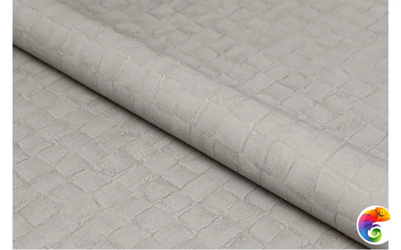 KM8606 Обои виниловые Мираж база, серый 1,06х10 (1, Т A)смещённая стыковка