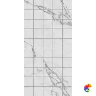 KMD2PTG003BR Декор чипсет Коррер белый глянцевый обрезной 30x60x0,9