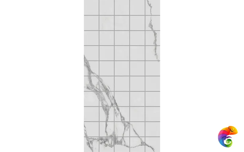 KMD2PTG003BR Декор чипсет Коррер белый глянцевый обрезной 30x60x0,9