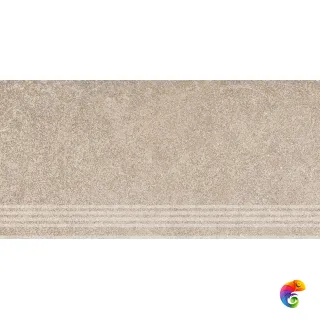 KM6060G0641RGRF Ступень фронтальная Руссильон бежевый матовый обрезной 30x60x0,9