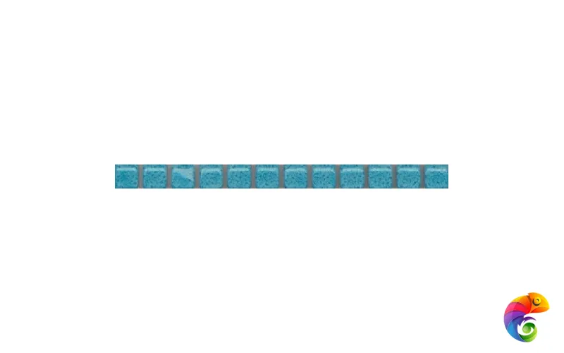 POF008 Карандаш Бисер бирюзовый 20х1,4х10