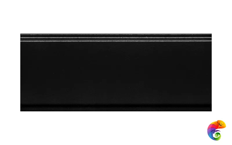 BDA002R Бордюр Даниэли черный обрезной 30х12х13