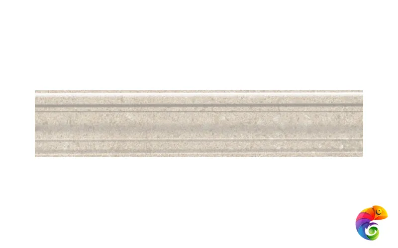 BLE015 Бордюр багет Сады Сабатини серый 25х40