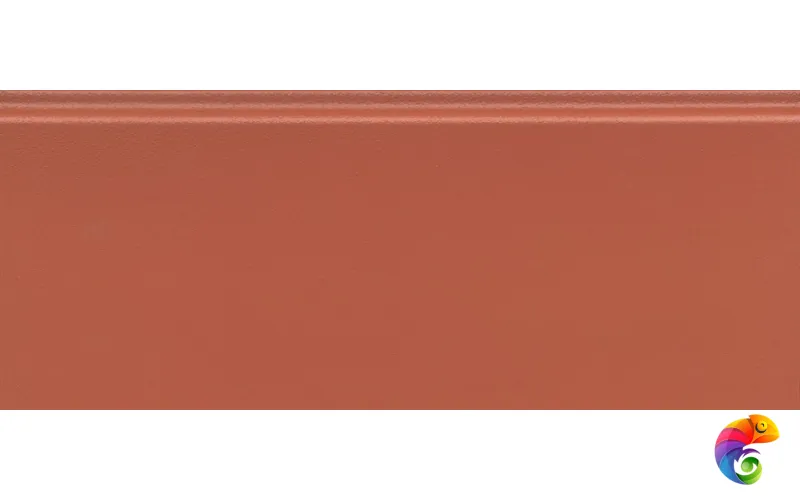 FMF002R Плинтус Магнолия оранжевый матовый обрезной 30х12 30x12x13