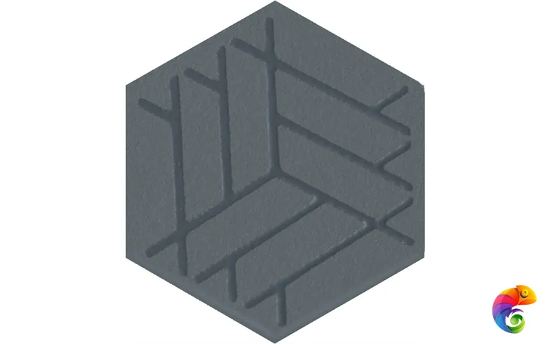 OS/C241/63012 Декор Агуста синий матовый 6x5,2x0,69