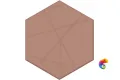 OS/D241/63010 Декор Агуста розовый матовый 6x5,2x0,69