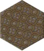 VT/B559/SG23041N Декор Гроссето коричневый 20x23,1x0,7