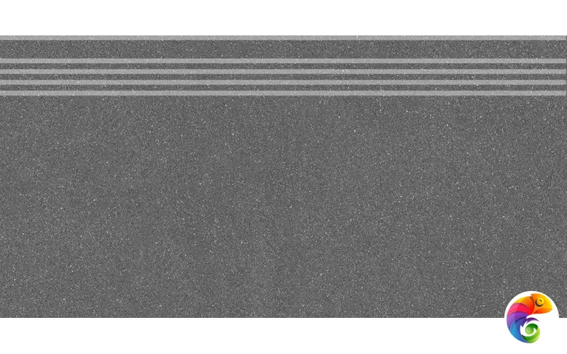 DD254320R/GR Ступень Джиминьяно антрацит матовый обрезной 30х60x0,9