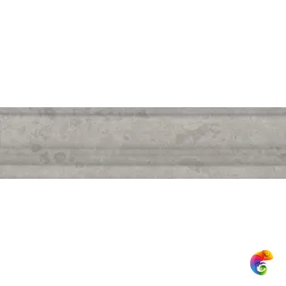 BLB052 Бордюр Багет Ферони серый матовый 20x5x1,9