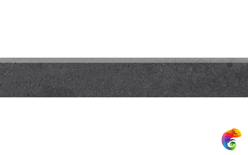 DD602520R/6BT Плинтус Про Матрикс черный обрезной 60x9,5x0,9