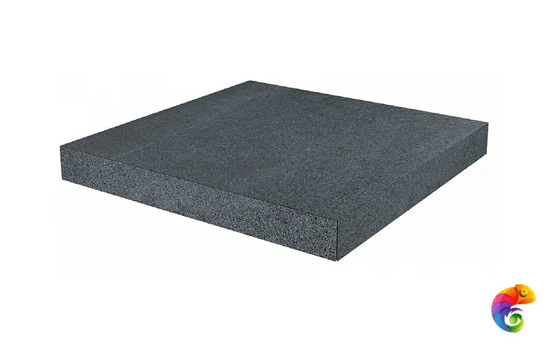 DD602520R/GCA Ступень угловая клееная Про Матрикс черный 33x33x0,9