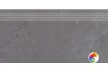 DD205120R/GR Ступень Про Лаймстоун серый темный натуральный обрезной 30x60x0,9