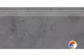 DD205120R/GR Ступень Про Лаймстоун серый темный натуральный обрезной 30x60x0,9