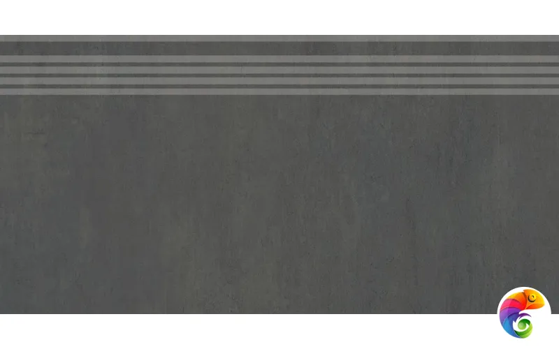 SG640520R/GR Ступень Гварди антрацит матовый обрезной 30x60x0,9