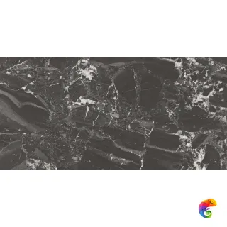SG572992R Риальто чёрный лаппатированный обрезной 80x160x0,9