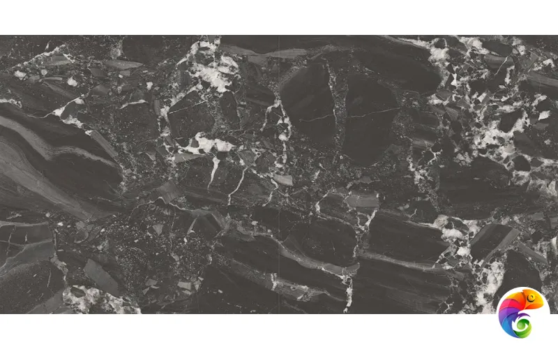 SG572992R Риальто чёрный лаппатированный обрезной 80x160x0,9
