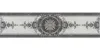 VT/B654/48010R Бордюр Монте Тиберио 3 глянцевый обрезной 80x19,8x1