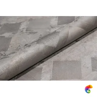 KM7106 Обои виниловые Винтаж база универсальная, серо-коричневый (1, Т В) прямая стыковка