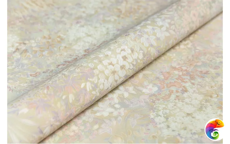 KM7508 Обои виниловые Апрель мотив-2, цветной светлый 1,06х10 (1, Т F1) прямая стыковка